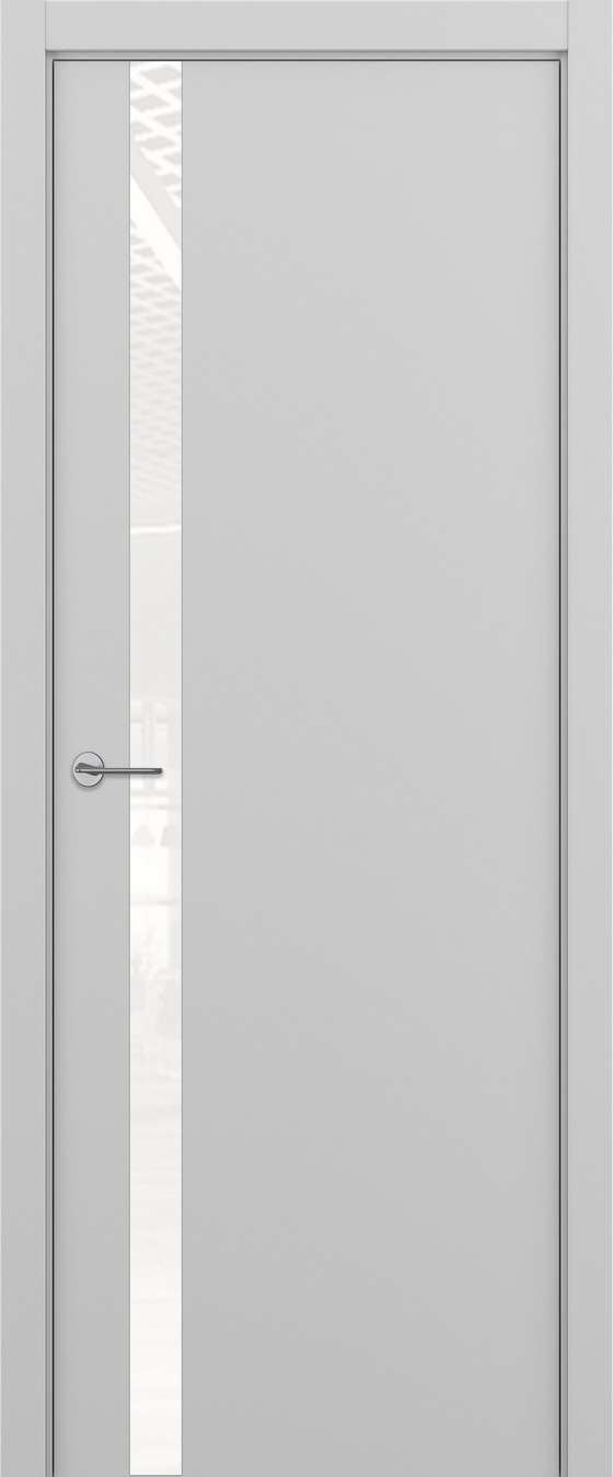 H2 ДО ART Lite Lacobel White Pure 800*2000 Светло-серая эмаль (43)
