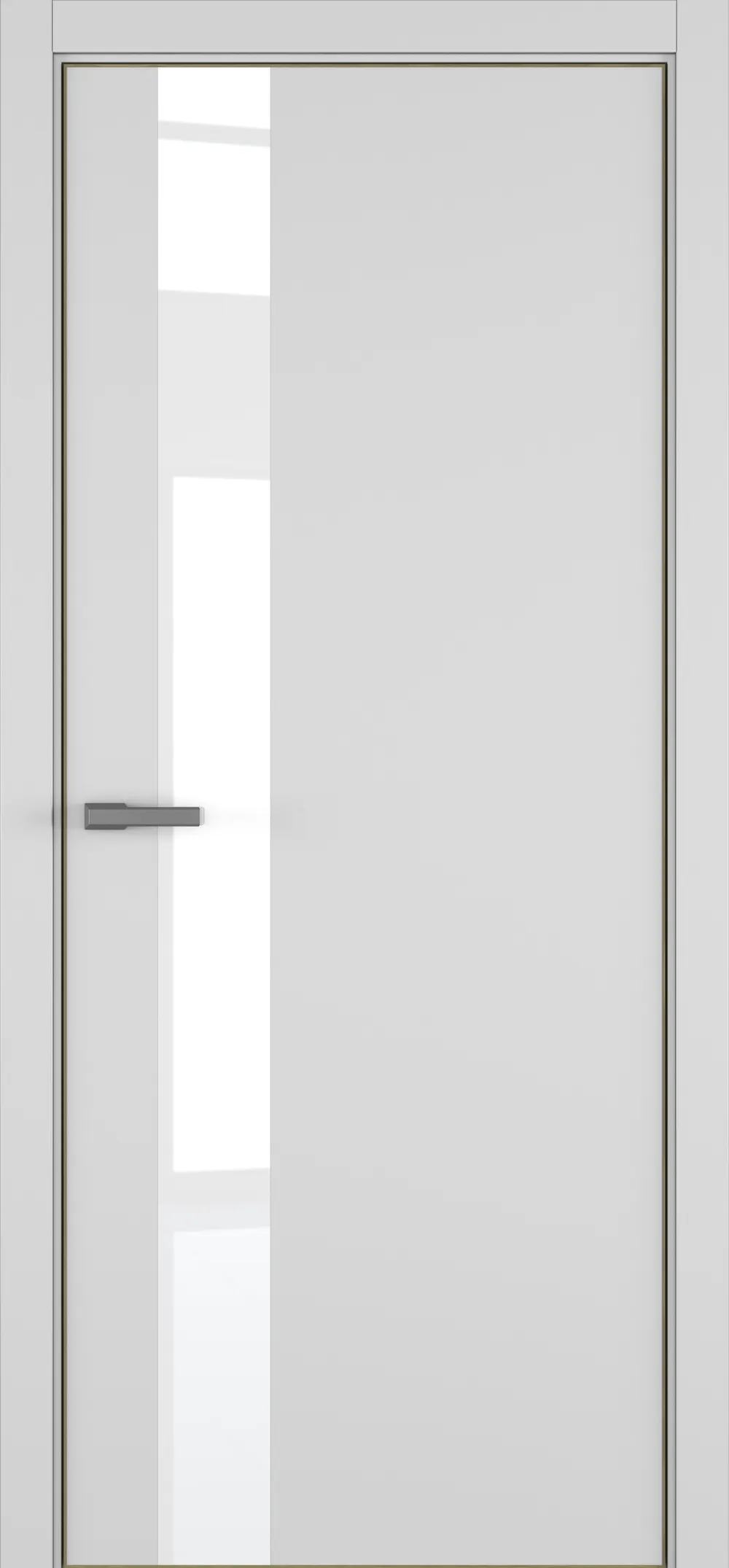 H3 ДО ART Lite White Pure Светло-серая эмаль ALU Золотая с 4-х