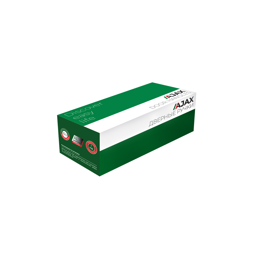 Ручка Ajax (Аякс) раздельная K.JK51.OPTIMA plus (OPTIMA plus JK) SSC/CP-16 сатинированный хром/хром