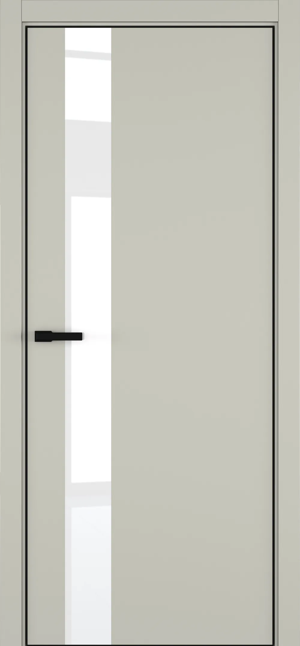H3 ДО ART Lite White Pure RAL 7044 ALU Черная с 4-х